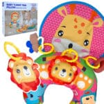Poduszka edukacyjna do leżenia na brzuszku Woopie Baby - Mata - 001