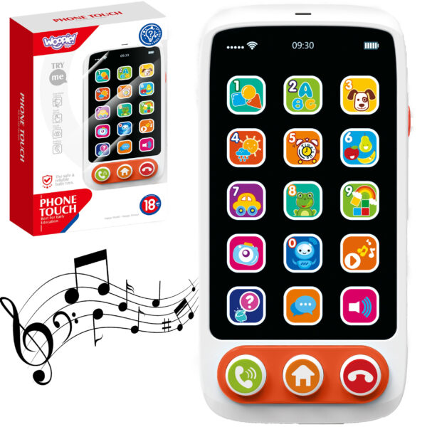 WOOPIE BABY Telefon Interaktywny Smartfon dla Dzieci - 001