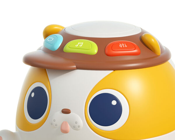 WOOPIE BABY Interaktywna Grająca Kula Piesek Zabawka Muzyczna Edukacyjna - 008