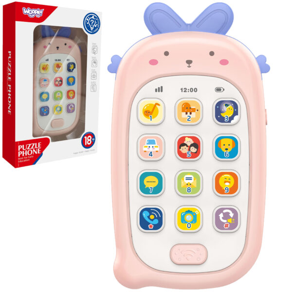WOOPIE BABY Telefonik Interaktywny Komórka z Dźwiękami - 001