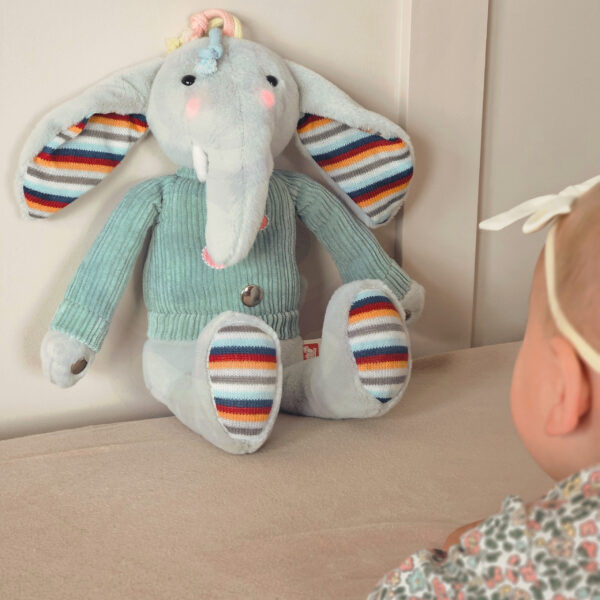 WOOPIE Interaktywny Słonik Przytulanka z Dźwiękiem i Światłem - 002