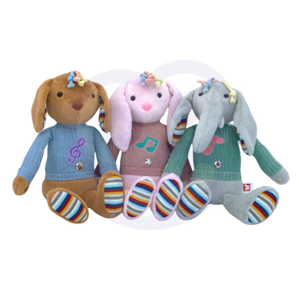 WOOPIE Interaktywny Słonik Przytulanka z Dźwiękiem i Światłem - 005