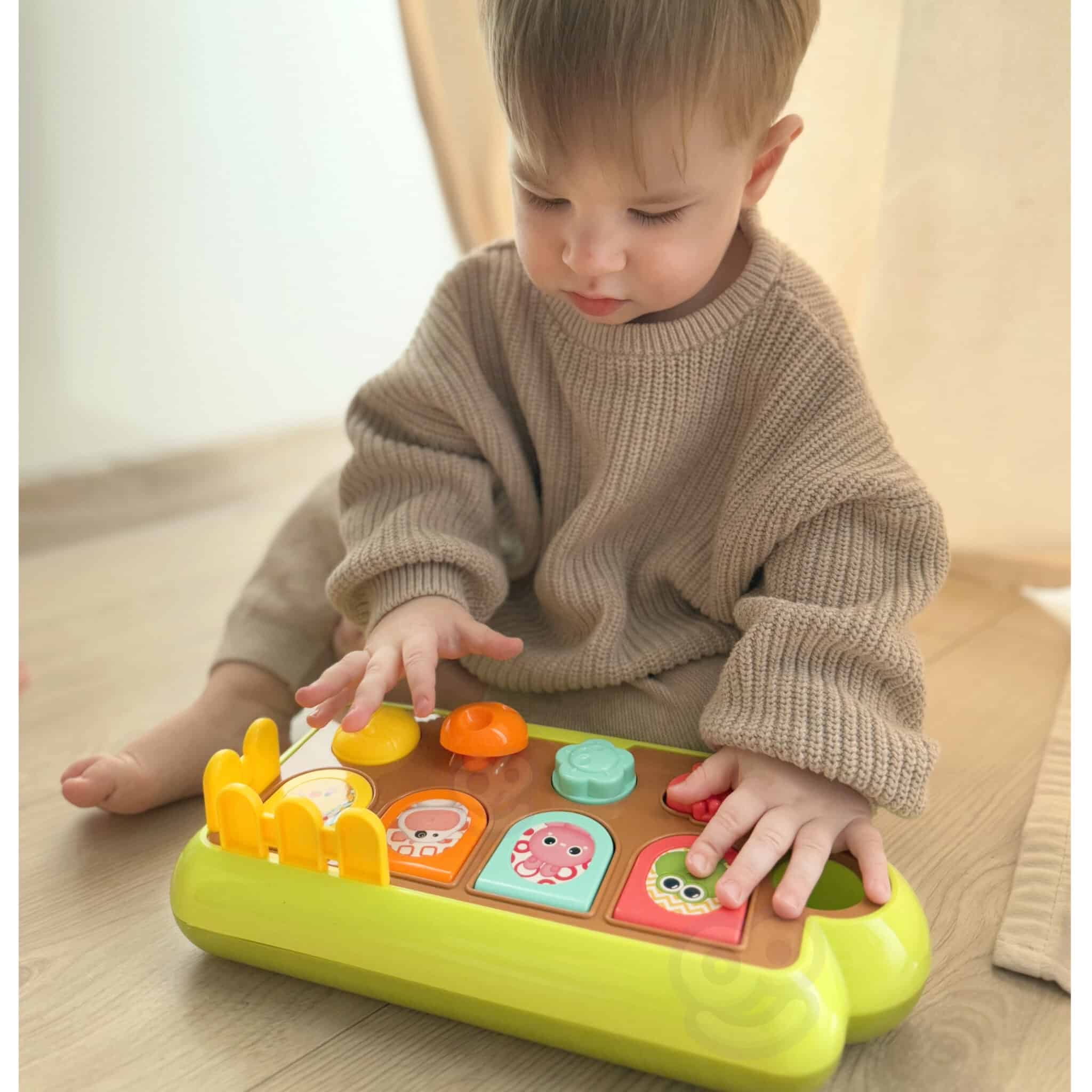 WOOPIE BABY Zabawka Edukacyjna Wyskakujące Zwierzątka Szczęśliwa Farma POP-UP - 002