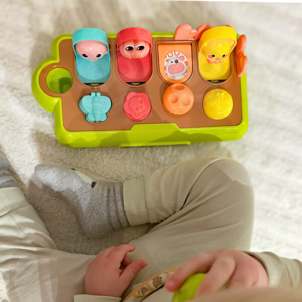 WOOPIE BABY Zabawka Edukacyjna Wyskakujące Zwierzątka Szczęśliwa Farma POP-UP - 005