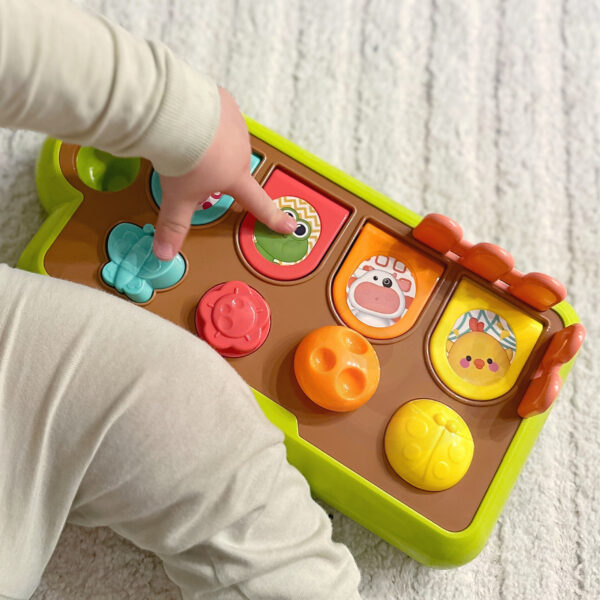 WOOPIE BABY Zabawka Edukacyjna Wyskakujące Zwierzątka Szczęśliwa Farma POP-UP - 006