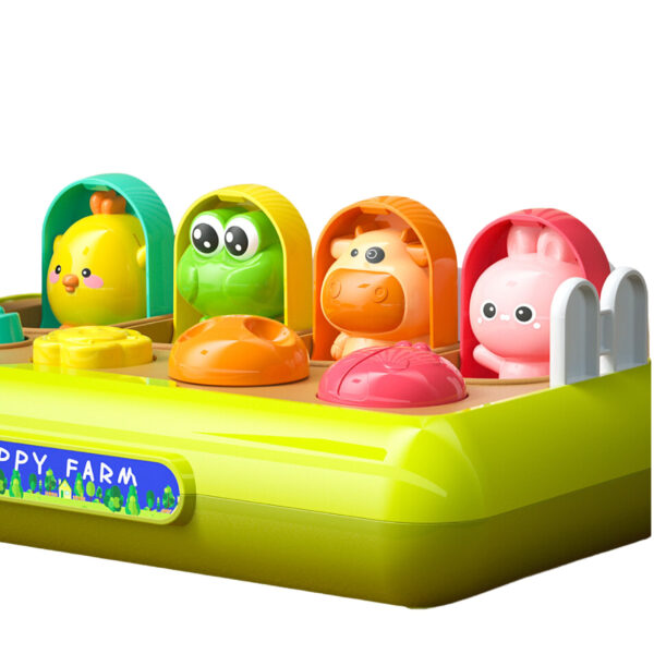 WOOPIE BABY Zabawka Edukacyjna Wyskakujące Zwierzątka Szczęśliwa Farma POP-UP - 013