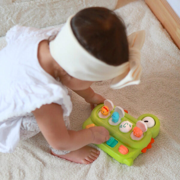 WOOPIE BABY Zabawka Edukacyjna Wyskakujące Dinozaury POP-UP - 004