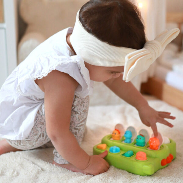 WOOPIE BABY Zabawka Edukacyjna Wyskakujące Dinozaury POP-UP - 005