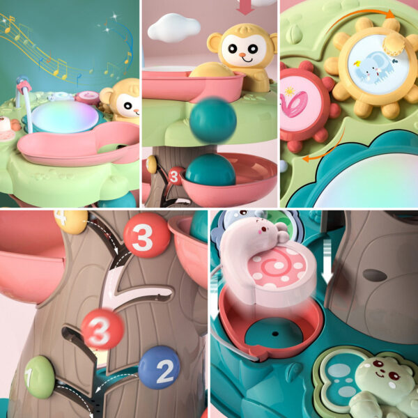 Interaktywne Drzewko Edukacyjne Pianino Led - 004