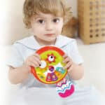 Muzyczna sowa sensoryczna pianinko i gryzak 2w1 - Woopie Baby - 005