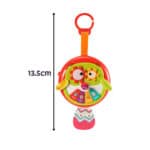 Muzyczna sowa sensoryczna pianinko i gryzak 2w1 - Woopie Baby - 006
