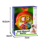 Muzyczna sowa sensoryczna pianinko i gryzak 2w1 - Woopie Baby - 007