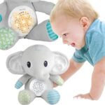 WOOPIE BABY Przytulanka Słonik Z Projektorem Uspokajacz 12 Melodii - 001