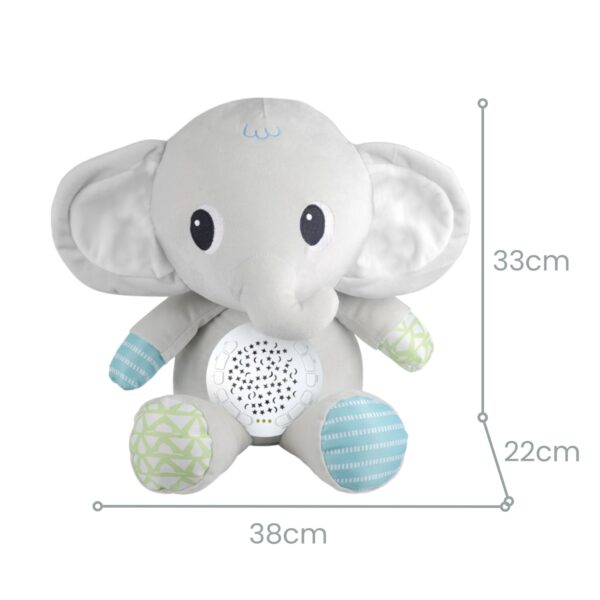 WOOPIE BABY Przytulanka Słonik Z Projektorem Uspokajacz 12 Melodii - 005