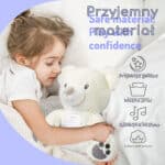 Przytulanka Miś z Projektorem Uspokajacz 15 Melodii - WOOPIE BABY - 002