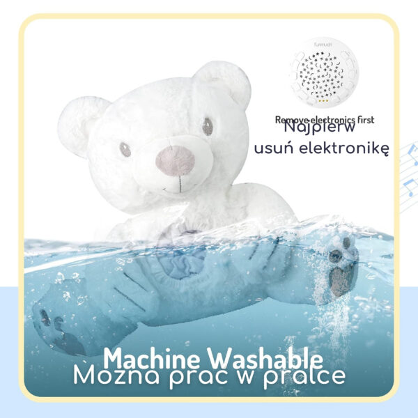WOOPIE BABY Przytulanka Miś z Projektorem Uspokajacz 15 Melodii - 007