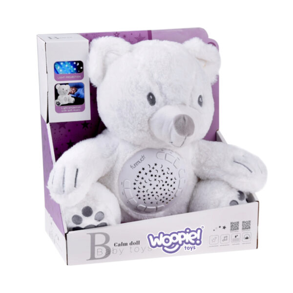 WOOPIE BABY Przytulanka Miś z Projektorem Uspokajacz 15 Melodii - 009