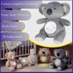 WOOPIE BABY Przytulanka Miś Polarny z Projektorem Uspokajacz 15 Melodii - 002