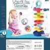 Interaktywny tor kulkowy spirala z grzechotką - Woopie Baby - 016
