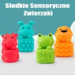 WOOPIE BABY Sensory Puzzles Squeeze Puzzle Sound Learning to Count 20 el. - 004