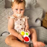 WOOPIE BABY Zabawka Sensoryczna Gryzak Antystresowy  POP IT Montessori - 002