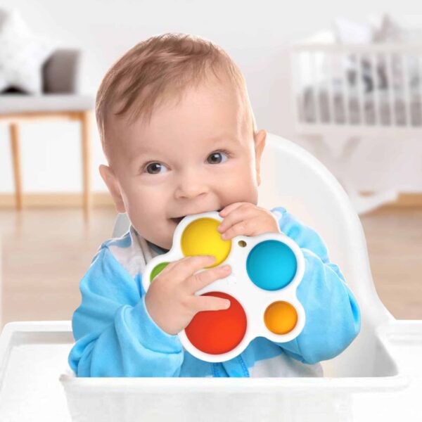 WOOPIE BABY Zabawka Sensoryczna Gryzak Antystresowy  POP IT Montessori - 004