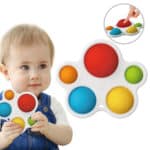WOOPIE BABY Zabawka Sensoryczna Gryzak Antystresowy  POP IT Montessori - 007