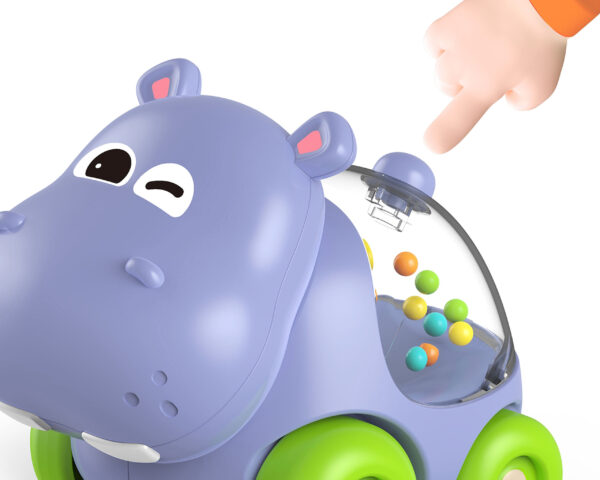 WOOPIE BABY Grzechotka Samochodzik Pojazd Hipopotam - 002