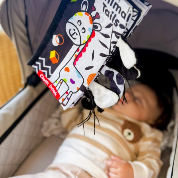 WOOPIE BABY Książeczka Kontrastowa Sensoryczna Dla Niemowląt - 004