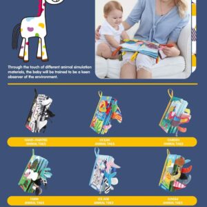 WOOPIE BABY Książeczka Kontrastowa Sensoryczna Dla Niemowląt - 010