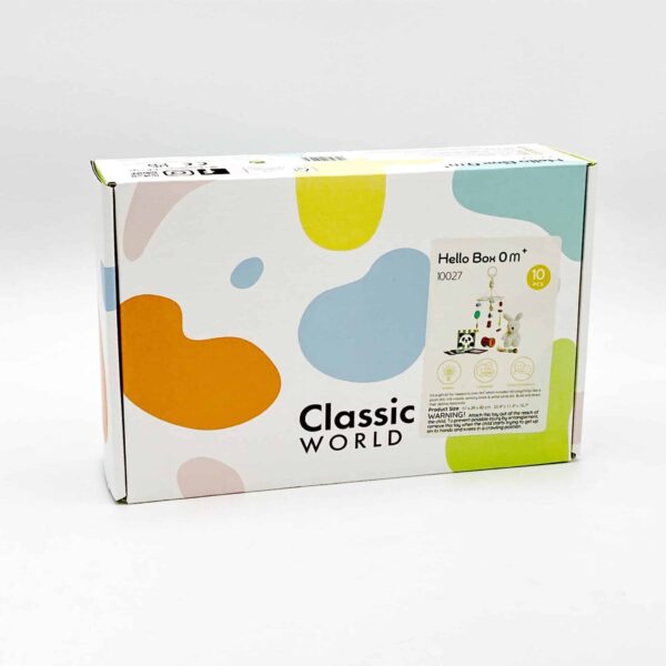 Sensoryczny Box dla Niemowląt Classic World - Pierwsze Zabawki 0-6m - 012