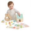 CLASSIC WORLD Pastelowy Zestaw dla Niemowląt Box Pierwsze Zabawki do Nauki od 12 do 18 miesiąca - 001
