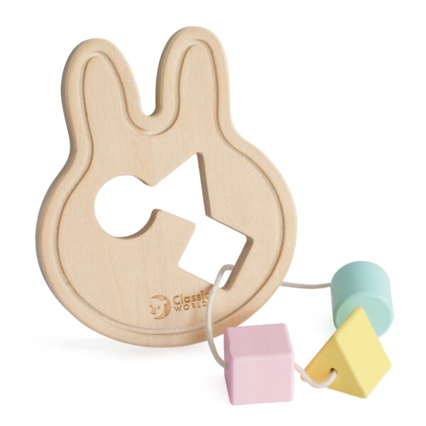 CLASSIC WORLD Pastelowy Zestaw dla Niemowląt Box Pierwsze Zabawki do Nauki od 12 do 18 miesiąca - 010