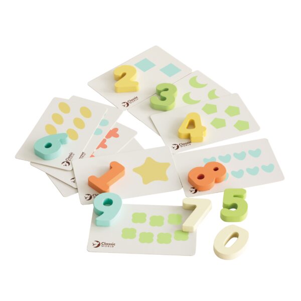 CLASSIC WORLD Pastelowy Zestaw dla Niemowląt Box Pierwsze Zabawki do Nauki od 12 do 18 miesiąca - 011