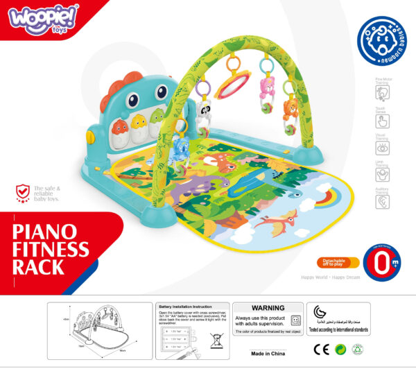 WOOPIE BABY Mata z Pałąkiem Dino - 007