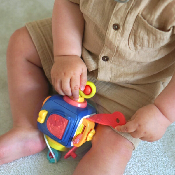 WOOPIE Pingwinek Montessori Piłka Sensoryczna 6w1 - 004