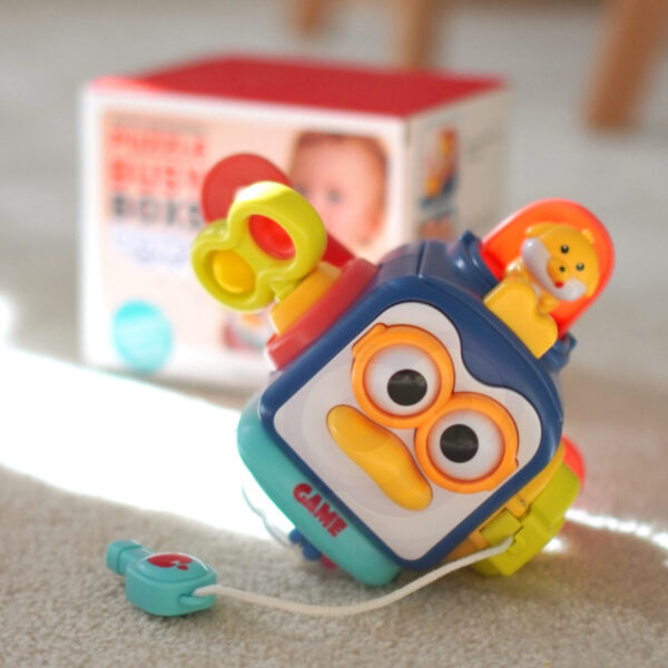 WOOPIE Pingwinek Montessori Piłka Sensoryczna 6w1 - 006