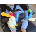 WOOPIE BABY Miękka Zawieszka Spirala do Wózka  Łóżeczka Piesek Edukacyjna - 003
