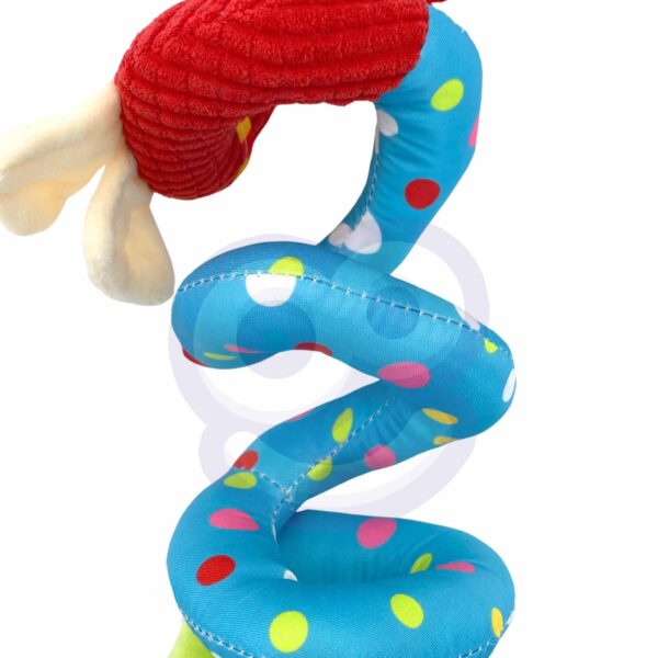 WOOPIE BABY Miękka Zawieszka Spirala do Wózka  Łóżeczka Piesek Edukacyjna - 010