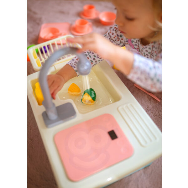 WOOPIE Zlewozmywak 2w1 Kuchnia Kran z Wodą Niebieski - 002