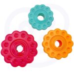 Zakręcona wieża edukacyjna piramida 2w1 dla malucha - Woopie Baby - 008