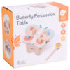 CLASSIC WORLD Wbijak Pastelowy Motylek Montessori z Młoteczkiem - 005