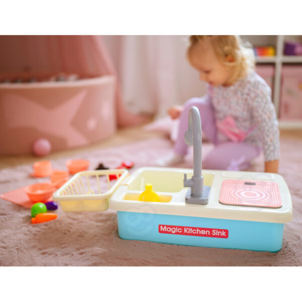 WOOPIE Zlewozmywak 2w1 Kuchnia Kran z Wodą Niebieski - 006