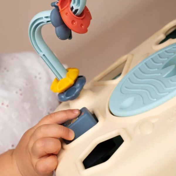 SMOBY Little Sensoryczna Kostka Aktywności dla Dzieci Sorter Labirynt 13w1 - 005