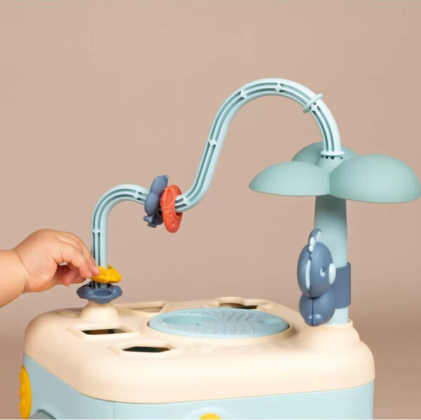 SMOBY Little Sensoryczna Kostka Aktywności dla Dzieci Sorter Labirynt 13w1 - 008