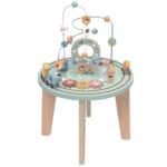 TOOKY TOY Drewniany Stół Aktywności Montessori Pętla Motoryczna - 001