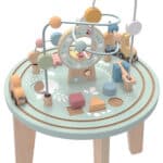 TOOKY TOY Drewniany Stół Aktywności Montessori Pętla Motoryczna - 008