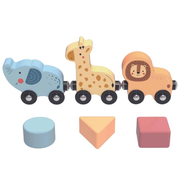 TOOKY TOY Drewniany Stół Aktywności Montessori Pętla Motoryczna - 009