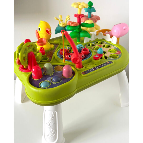 WOOPIE BABY Interaktywny Multistolik Edukacyjny 8w1 Montessori - 009