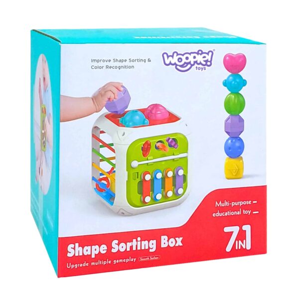 WOOPIE BABY Sensoryczna Edukacyjna Kostka Aktywności - 014